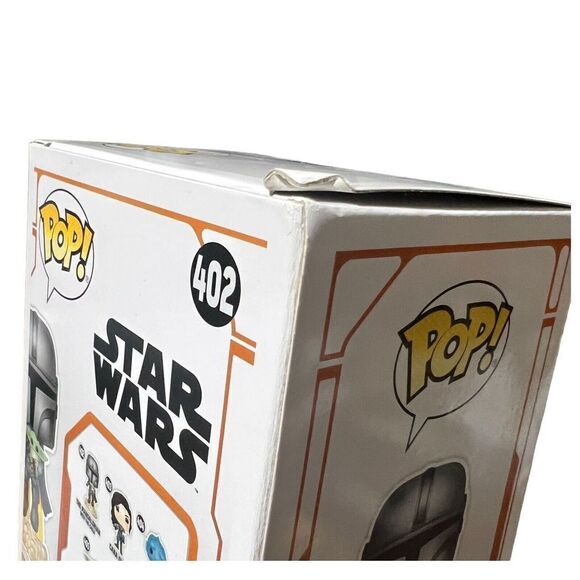 Funko Pop! Star Wars The Mandalorian with Child Flying Jetpack IN STOCK Pop 402 - Picture 4 of 8